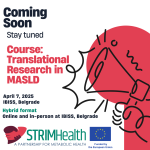 The course “Translational Research in Metabolic Dysfunction–Associated Steatotic Liver Disease (MASLD)”: Apply by April 2nd, 2025