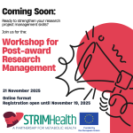 Workshop for Post-award Research Management – Register until November 19!